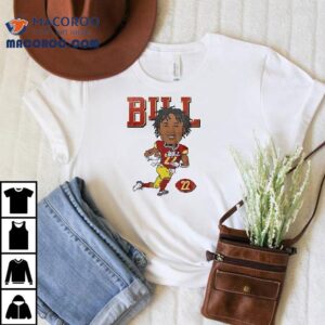 Washington Commanders Jacory Croskey Merritt Bill Caricature Ar Tshirt