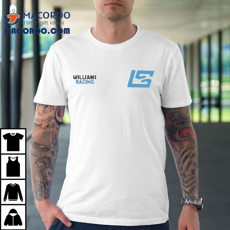 Williams Racing Logan Sargeant Logo Shirt Williams Racing Logan Sargeant Logo Shirt