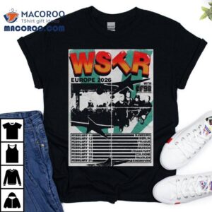 Wstr Band Europe Live Tshirt