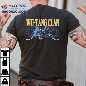 Wu-tang Clan Shaolin New York Ninja Globe Shirt 2 Wu Tang Clan Shaolin New York Ninja Globe Tshirt