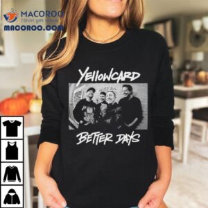 Yellowcard Rock Band Better Days Tshirt