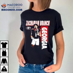 Zachariah Branch Georgia Bulldogs Graphic Shirt 2 Zachariah Branch Georgia Bulldogs Graphic Tshirt