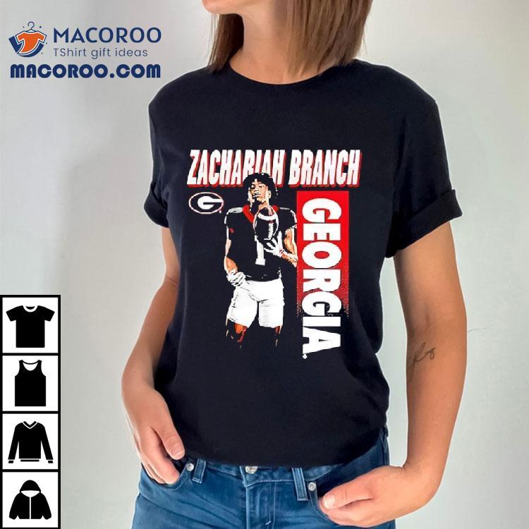 Zachariah Branch Georgia Bulldogs Graphic Shirt Zachariah Branch Georgia Bulldogs Graphic Shirt