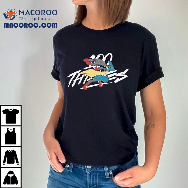 100 Thieves Mega Lucario Pokmon Shirt 100 Thieves Mega Lucario Pokmon Shirt