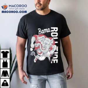 Alabama Crimson Tide Mascot Bama Roll Tide Tshirt
