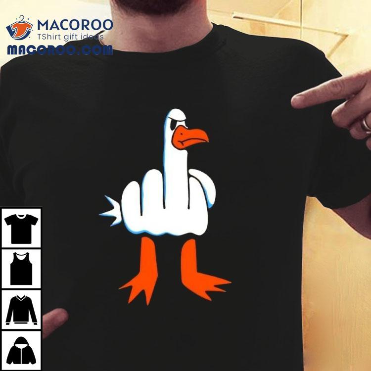 Angry Bird Hand Parody Shirt Angry Bird Hand Parody Shirt