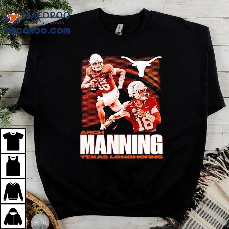 Arch Manning Texas Longhorns Football Shirt Arch Manning Texas Longhorns Football Shirt