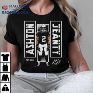 Ashton Jeanty Las Vegas Signature Stance Tshirt