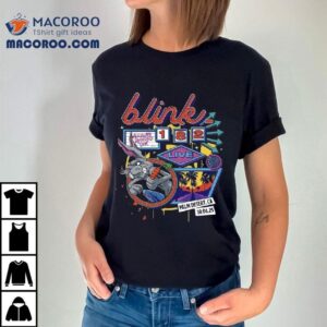 Blink Live At Palm Desert California Night Venue At Acrisure Arena On October Missionary Impossible Tour Tshirt