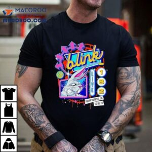 Blink Palm Desert California Night Venue Tshirt