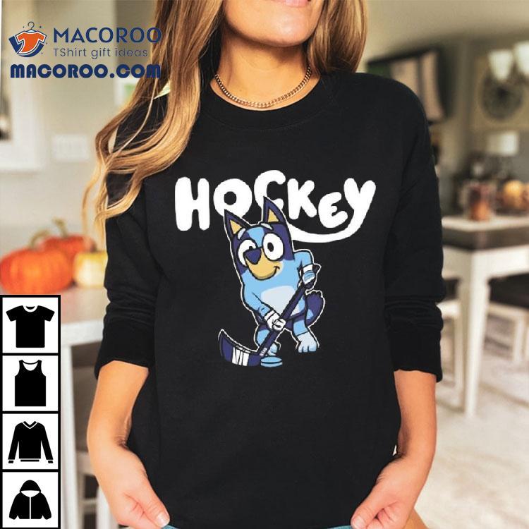 Bring Hockey Back Bluey Dog Hockey Shirt Bring Hockey Back Bluey Dog Hockey Shirt