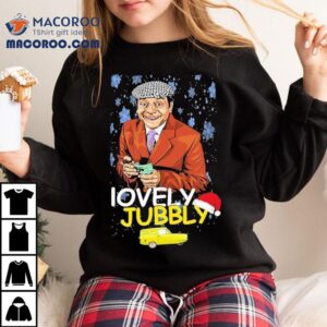 Del Boy Only Fools Horses Lovely Jubbly Christmas Tshirt
