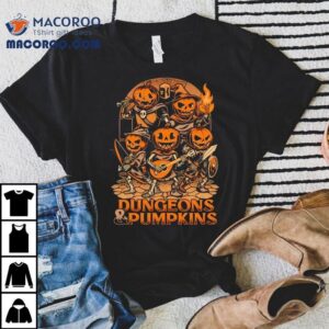 Dungeons And Pumpkins Halloween Shirt 3 Dungeons And Pumpkins Halloween Tshirt