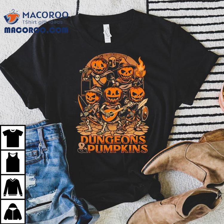 Dungeons And Pumpkins Halloween Shirt Dungeons And Pumpkins Halloween Shirt