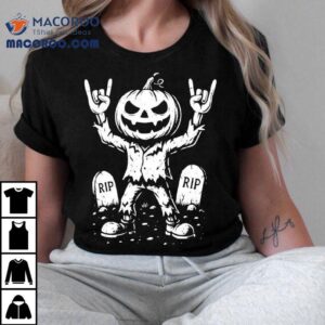 El Rocker Pumpkin King Rip Halloween Shirt 3 El Rocker Pumpkin King Rip Halloween Tshirt