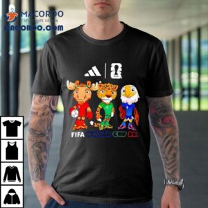 Fifa World Cup 26 Mascot Shirt 3 Fifa World Cup Masco Tshirt