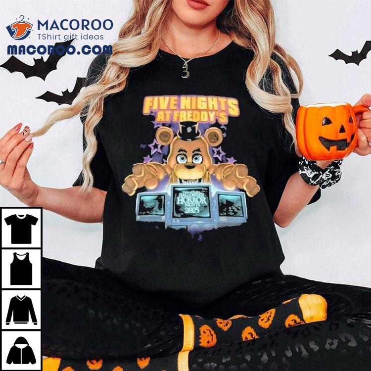 Five Nights At Freddy’s Halloween Horror Nights 2025 Shirt Five Nights At Freddy’s Halloween Horror Nights 2025 Shirt