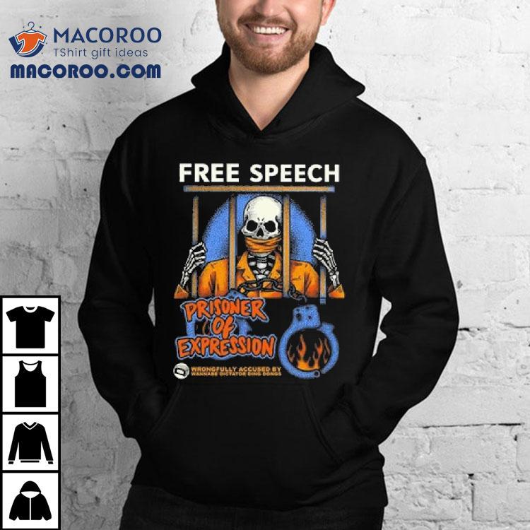 Free Speech Prisoner Of Expression Shirt Free Speech Prisoner Of Expression Shirt