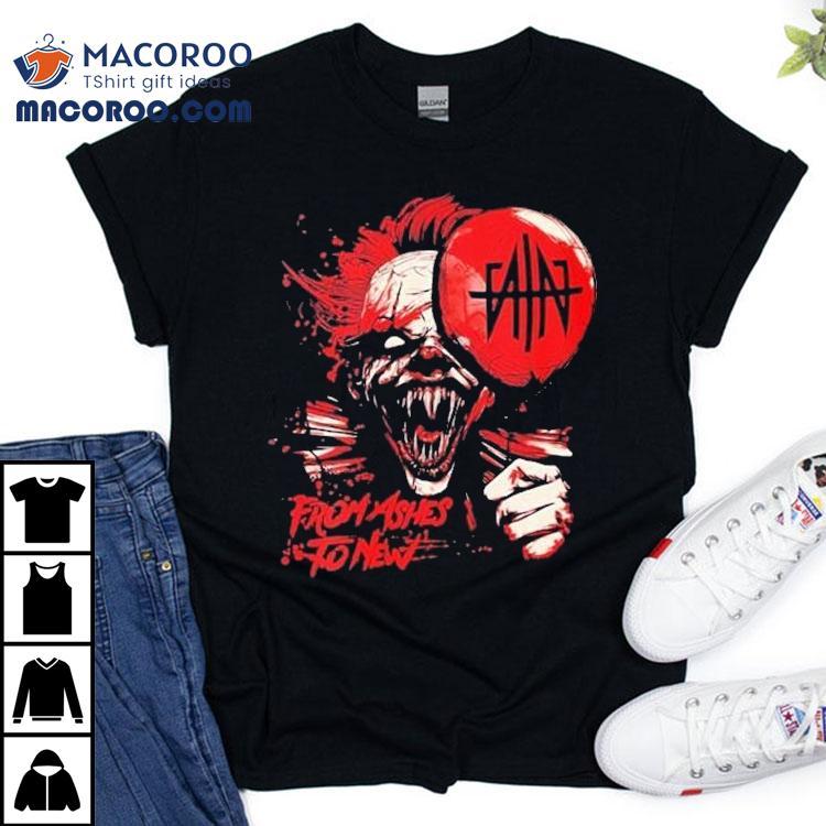 From Ashes To New Pennywise Balloon Halloween Shirt From Ashes To New Pennywise Balloon Halloween Shirt