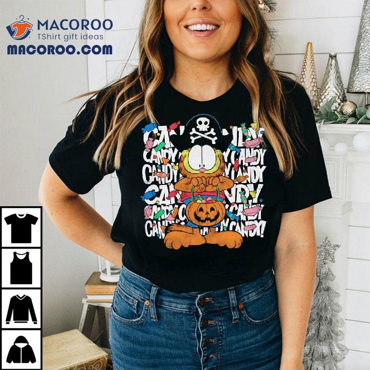 Garf Trick Or Treat Candy Candy Candy Halloween Shirt Garf Trick Or Treat Candy Candy Candy Halloween Shirt