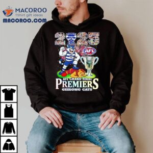Geelong Cats Victory 2025 Afl Grand Final Premiers Mascot Cup Shirt 3 Geelong Cats Victory Afl Grand Final Premiers Mascot Cup Tshirt