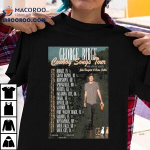 George Birge Cowboy Songs Tour Tshirt