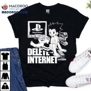 Gon Freecss Hunter X Hunter Playstation Delete Internet Shirt 3 Gon Freecss Hunter X Hunter Playstation Delete Interne Tshirt
