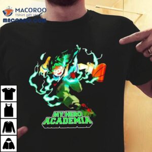 Izuku Midoriya My Hero Academia Anime Series Tshirt