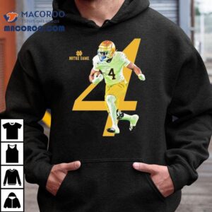 Jeremiyah Love Notre Dame Fighting Irish Football Tshirt