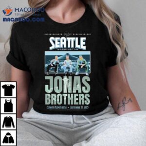 Jonas Brothers Seattle Washington Climate Pledge Arena Tour 2025 Shirt 3 Jonas Brothers Seattle Washington Climate Pledge Arena Tour Tshirt