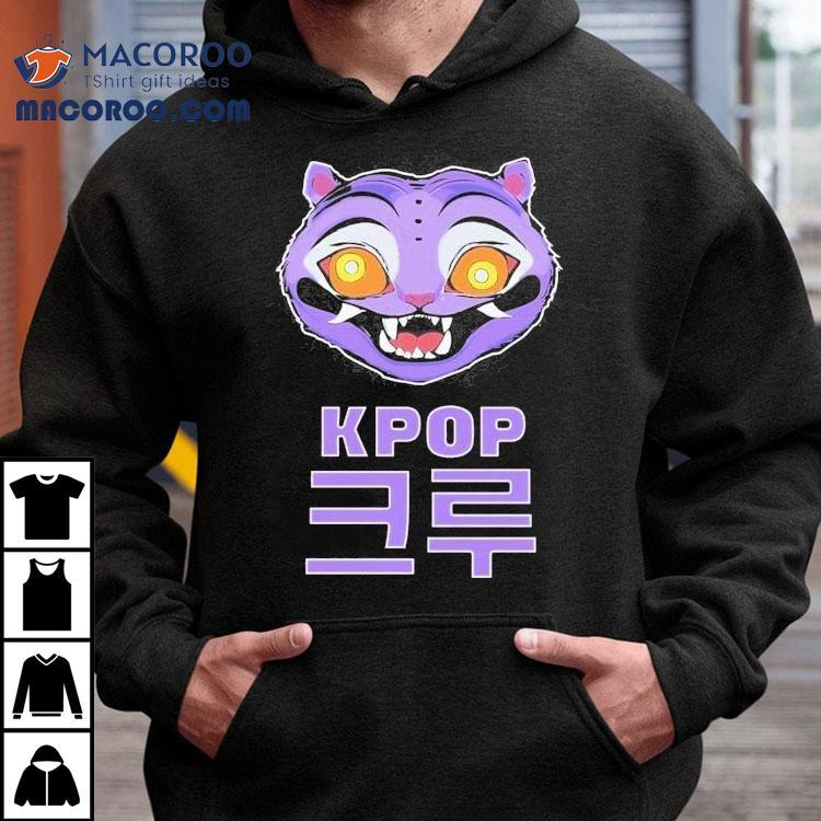 Kpop Demon Hunters Derpy Tiger Shirt Kpop Demon Hunters Derpy Tiger Shirt