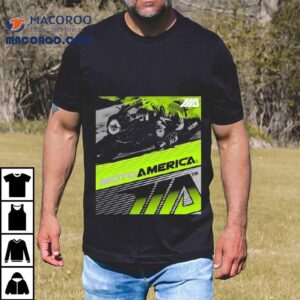Lime Lean Motoamerica Tshirt