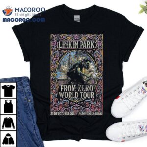 Linkin Park From Zero World Tour Buenos Aires Argentina At Parque De La Ciudad On October Meteora Inspired Tshirt