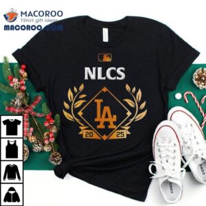 Los Angeles Dodgers Nlcs Champions Black Tshirt