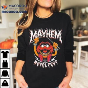 Mayhem Metal Fest Character Animal From The Muppets Tshirt