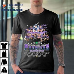 Melbourne Storm Nrl National Rugby League Premiers Champions Players Signatures Tshirt