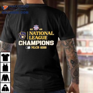 Milwaukee Brewers Mlb 2025 Nlcs National League Champions Shirt 3 Milwaukee Brewers Mlb Nlcs National League Champions Tshirt