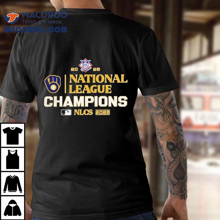 Milwaukee Brewers Mlb 2025 Nlcs National League Champions Shirt Milwaukee Brewers Mlb 2025 Nlcs National League Champions Shirt