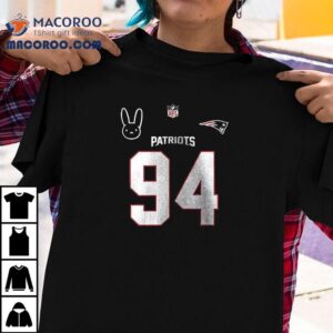 New England Patriots X Bad Bunny Super Bowl Football Benito Tshirt