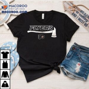 Philadelphia Flyers Firefighter Application Day Logo Tshirt