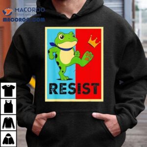 Portland Protest No Kings Frog Tshirt