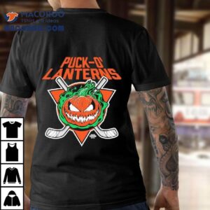 Puck O' Lanterns Bring Hockey Back Hockey Halloween Shirt 3 Puck O Lanterns Bring Hockey Back Hockey Halloween Tshirt