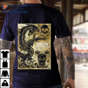 Queens Of The Stone Age Boston Ma Concert Tshirt