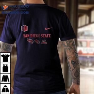 San Diego State Aztec Honoring Aztec Heritage Logo Shirt 3 San Diego State Aztec Honoring Aztec Heritage Logo Tshirt
