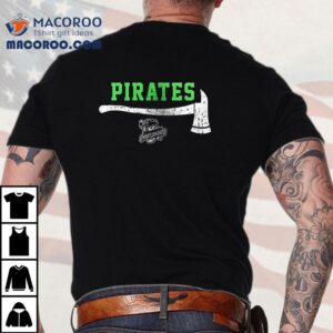 Savannah Ghost Pirates Firefighter Application Day Logo Tshirt