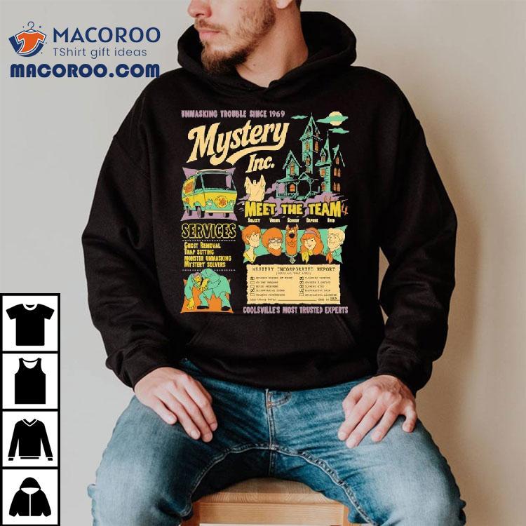 Scooby Doo Where Are You Series Mystery Inc Team Unmasking Trouble Since 1969 Shirt Scooby Doo Where Are You Series Mystery Inc Team Unmasking Trouble Since 1969 Shirt