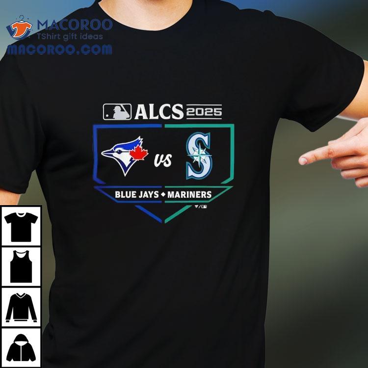 Seattle Mariners Vs Toronto Blue Jays 2025 Alcs Batter’s Box Matchup Shirt Seattle Mariners Vs Toronto Blue Jays 2025 Alcs Batter’s Box Matchup Shirt