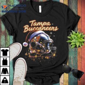 Tampa Bay Buccaneers Nfl Helmet Merry Christmas Tshirt
