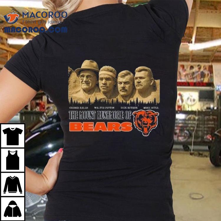 The Mount Rushmore Of Chicago Bears Legends 2025 Shirt The Mount Rushmore Of Chicago Bears Legends 2025 Shirt