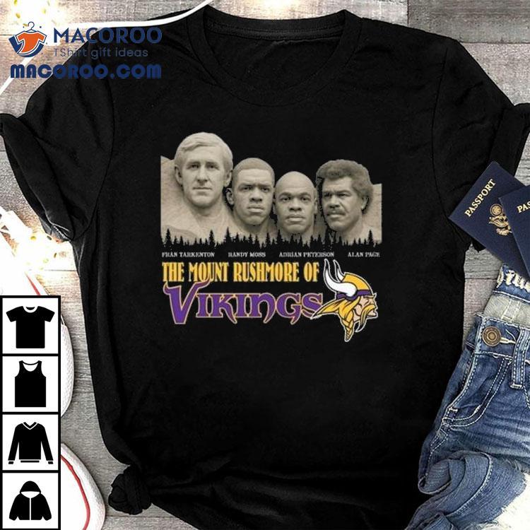 The Mount Rushmore Of Minnesota Vikings Legends 2025 Shirt The Mount Rushmore Of Minnesota Vikings Legends 2025 Shirt